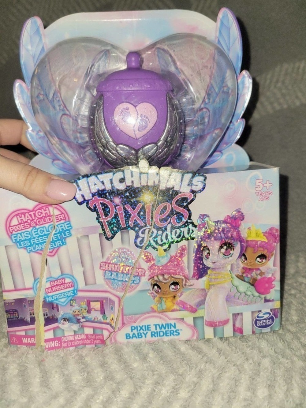 Hatchimals Pixies Riders Pixie Twin Baby Riders